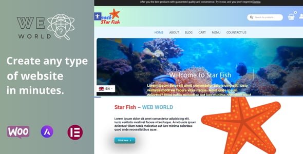 Star Fish Restaurant Website